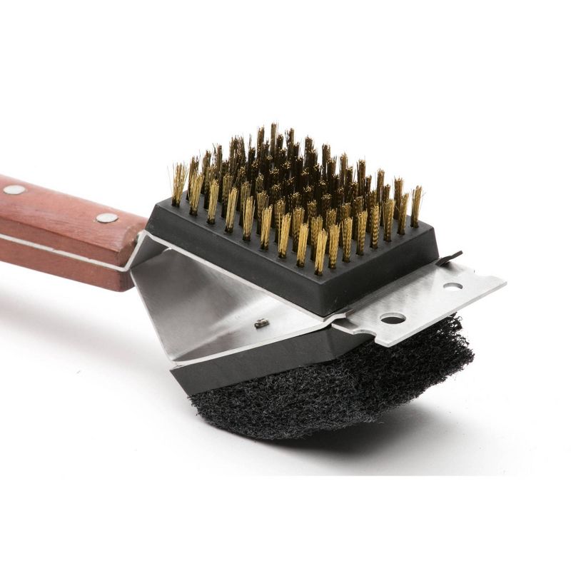 Rosewood 3-in-1 Grill Brush - Outset