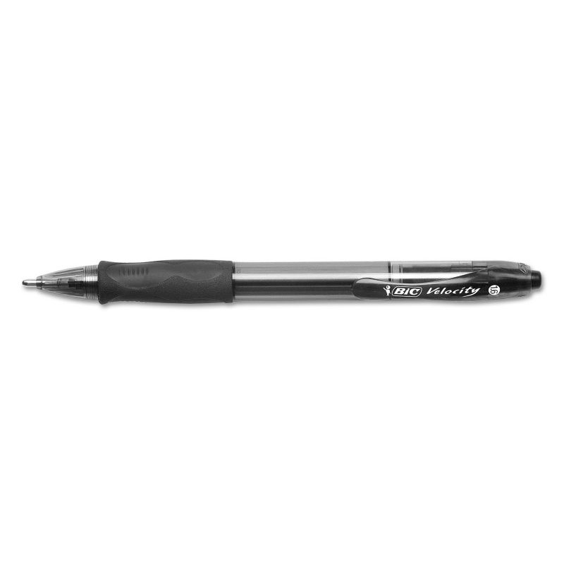BIC Velocity Retractable Ball Pen Black Ink 1.6 mm 36/Pack VLGB361BK