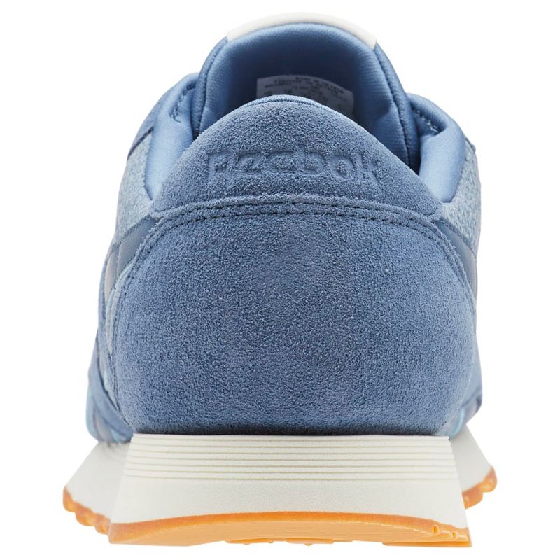 Reebok Classic Nylon Mens Performance Sneakers 4.5 BLUE SLATE / CHALK