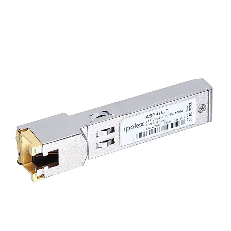 for Juniper QFX SFP 1GE T 1000Base T SFP Gigabit SFP RJ45 Copper Transceiver CAT5e cable 100 Meter
