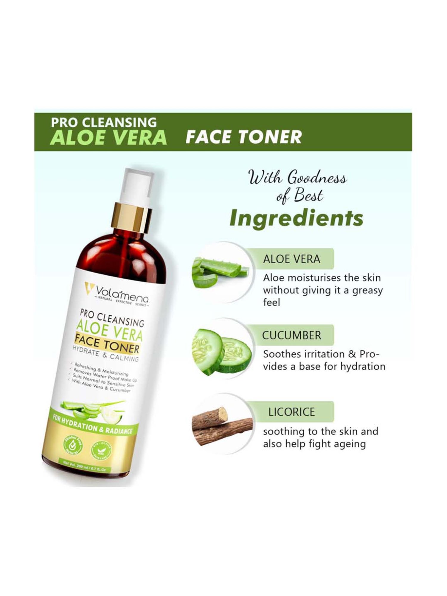 Glowiest Peekaboo AHA PHA Skin Perfecting Toner - 200 ml