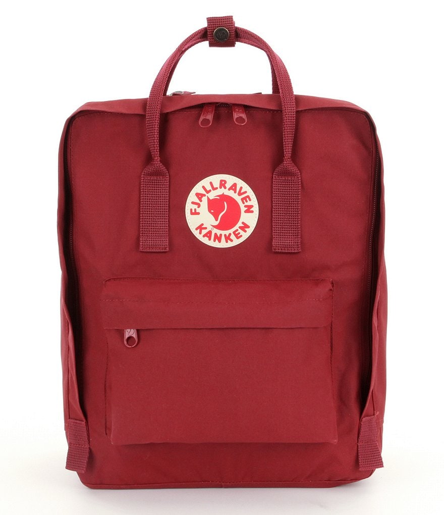 Fjallraven Kanken Water-Resistant Cotton Zipper Convertible Backpack