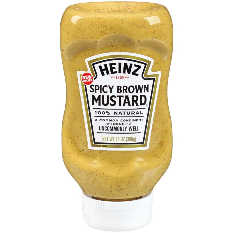 Heinz Spicy Brown Mustard - 14oz