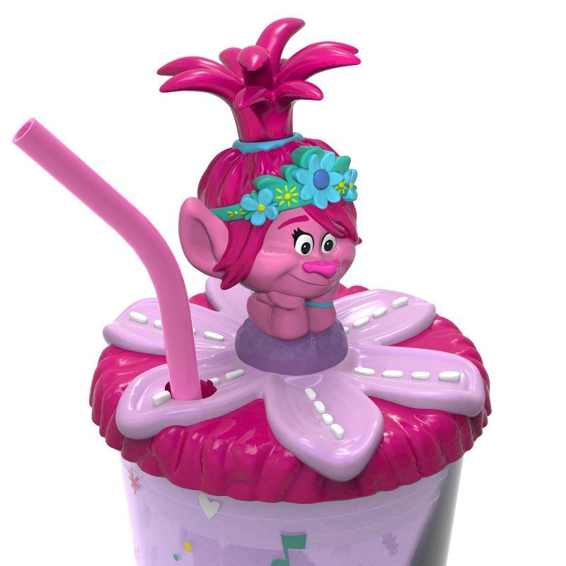 DreamWorks Trolls 2 15oz Plastic Funtastic Tumbler with Lid - Zak Designs