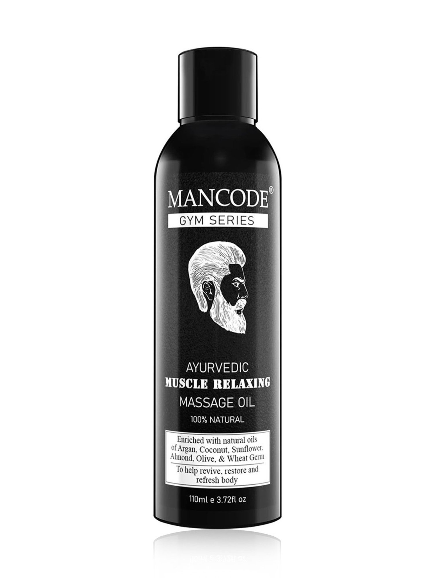 Mancode Gym Series Ayurvedic Muscle Relaxing Massage Oil - 110 ml