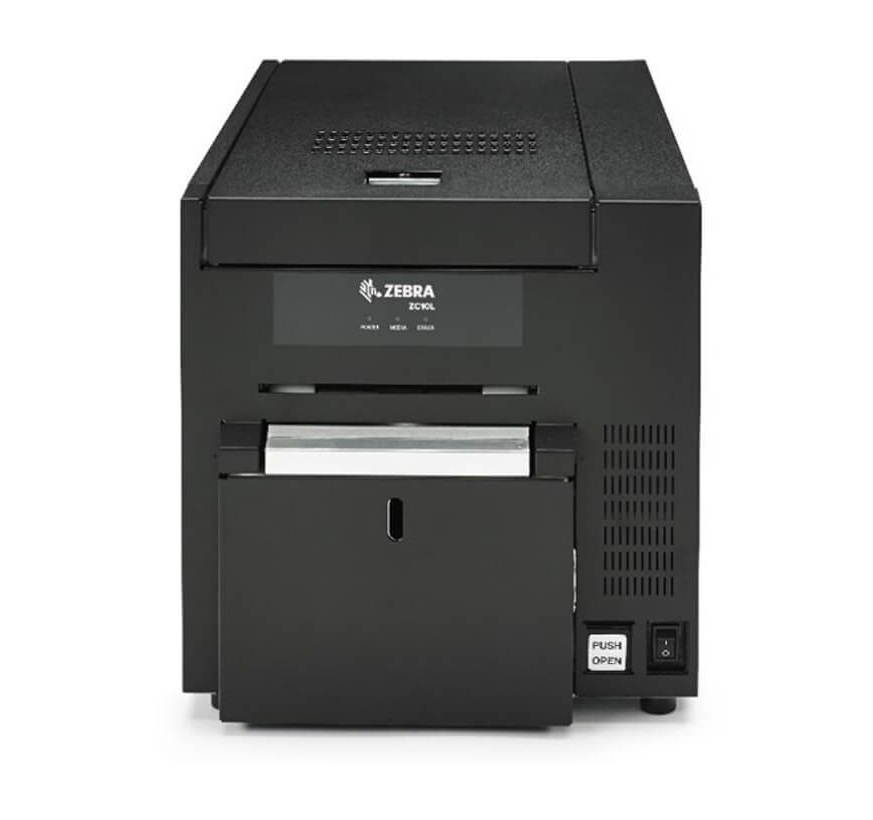 Zebra ZC10L Single Sided Dye Sublimation/Thermal Transfer Printer - Color - Desktop - Card Print
