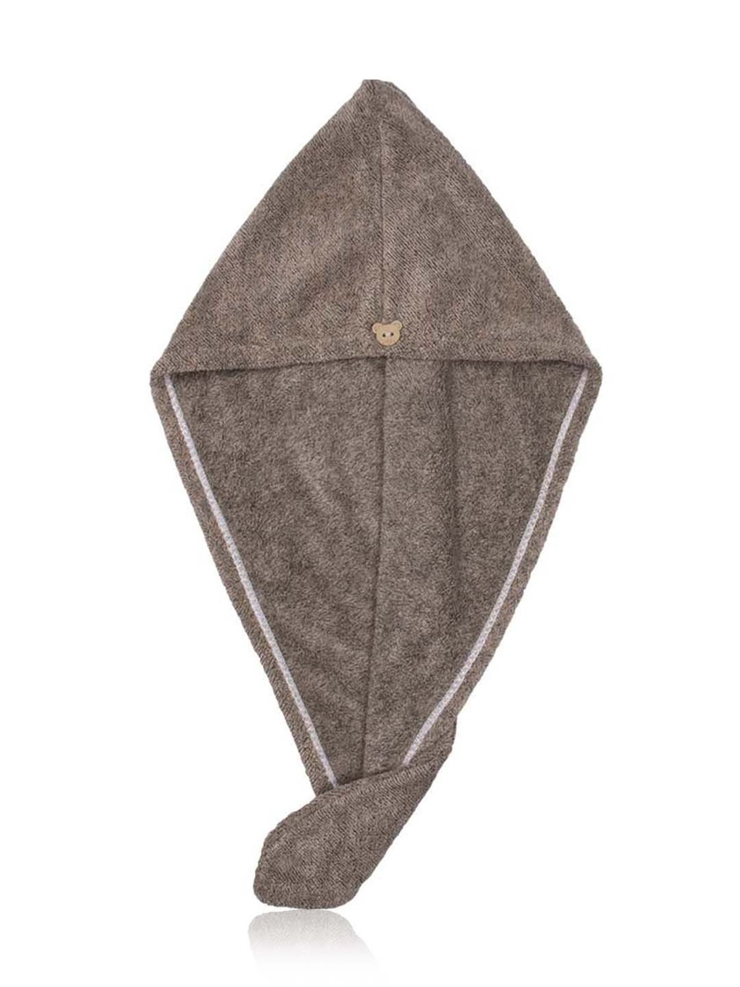 Streak Street Microfiber Hair Wrap Towel Espresso