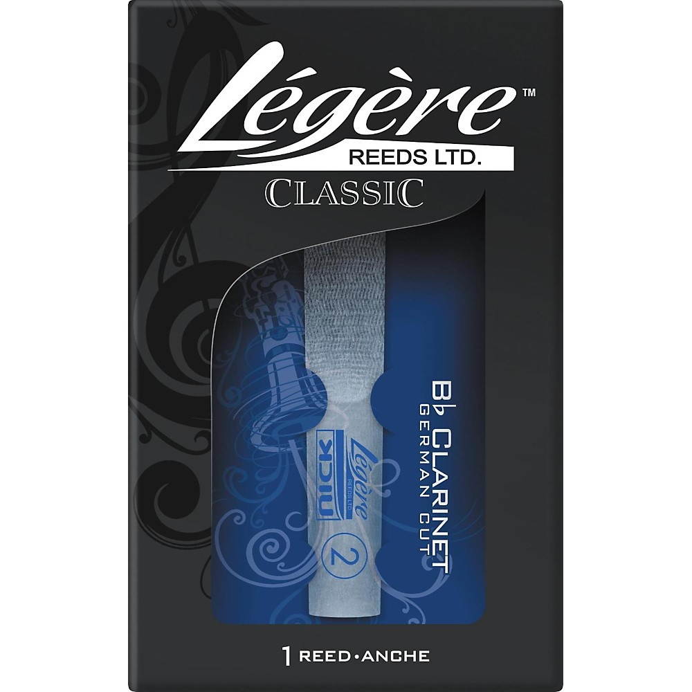Legere Reeds German Cut Bb Clarinet Reed Strength 2.75