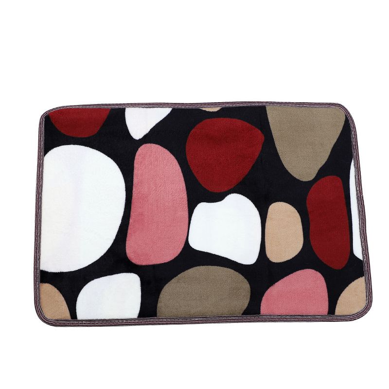 1'4"x2'4" Rectangle Indoor and Outdoor Floor Mat Multicolored - PiccoCasa