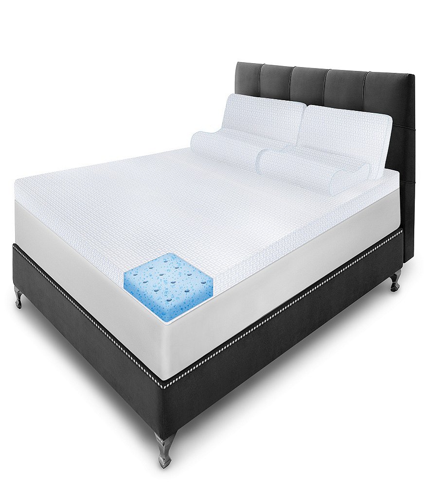 Sensorpedic SensorCOOL Elite Gel-Infused Memory Foam Mattress Topper