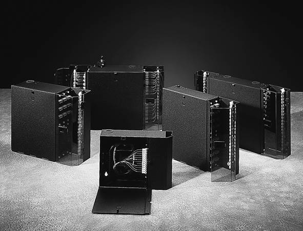 Corning - WCH-02P - Wall-Mountable Connector Housing (WCH), Holds 2 CCH connector panels