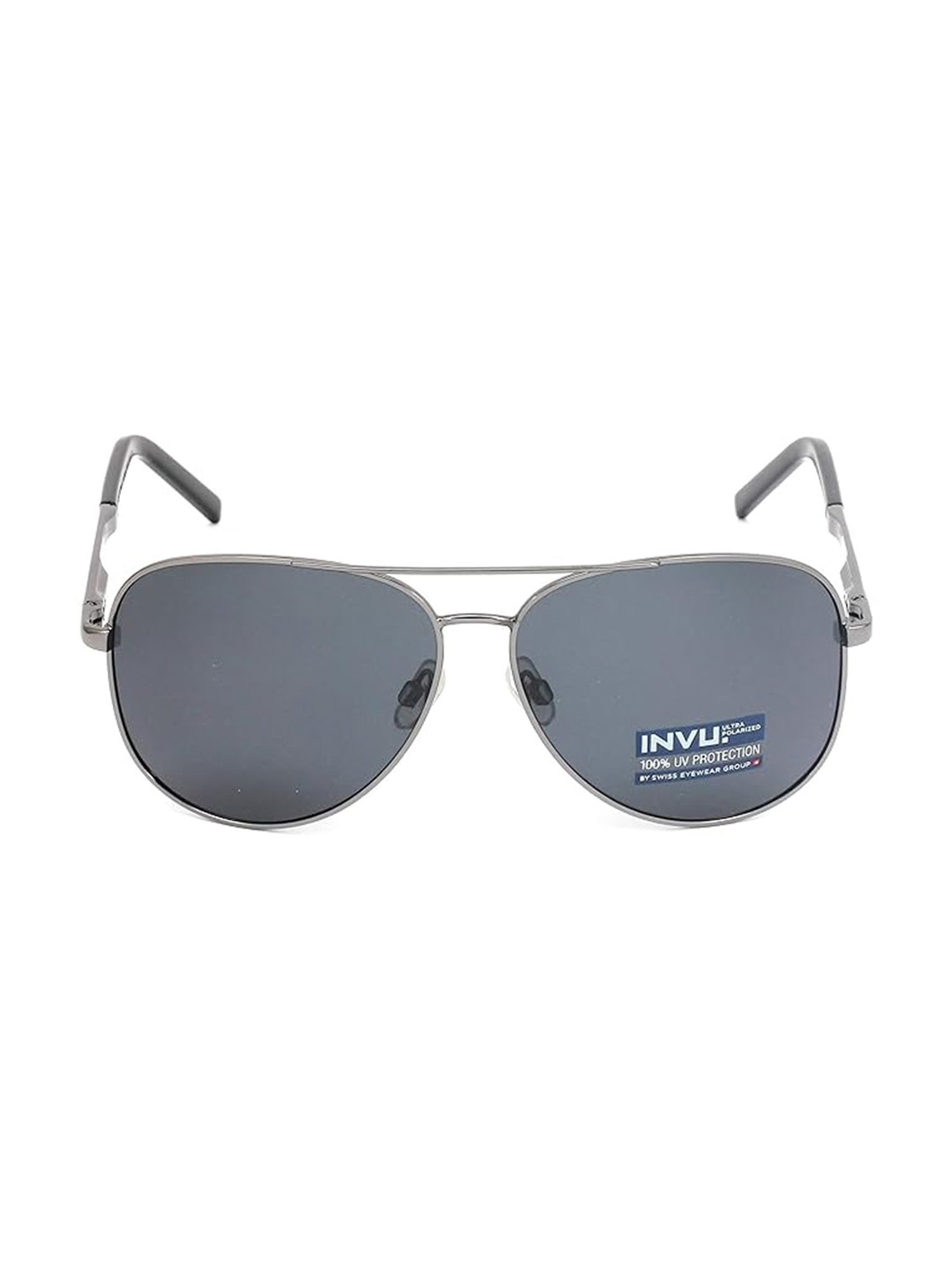 INVU Grey Pilot UV Protection Sunglasses for Men