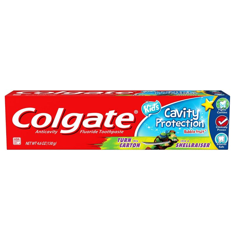 Colgate Kids Toothpaste with Cavity Protection & Fluoride - Bubble Fruit - 4.6oz