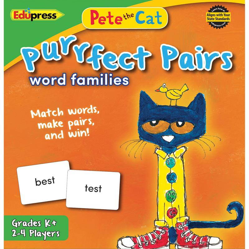 Pete The Cat Purrfect Pairs Word