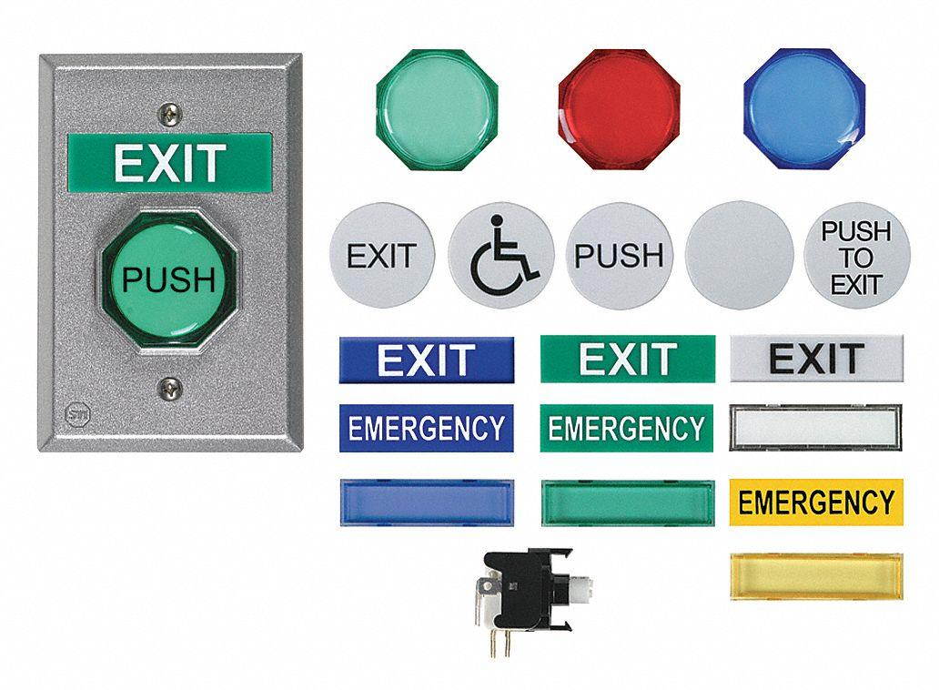 SAFETY TECHNOLOGY INTERNATIONAL UB-1 Universal Push Button Kit