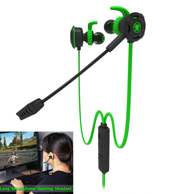 G30 PC Gaming Headset with Microphone In Ear Bass Noise Cancelling Earphone with Mic for Phone Computer Gamer PS4
