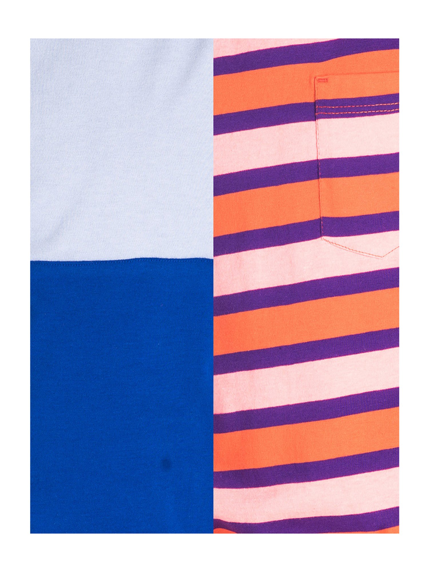 Cherry Crumble By Nitt Hyman Kids Multicolor Striped T-Shirt