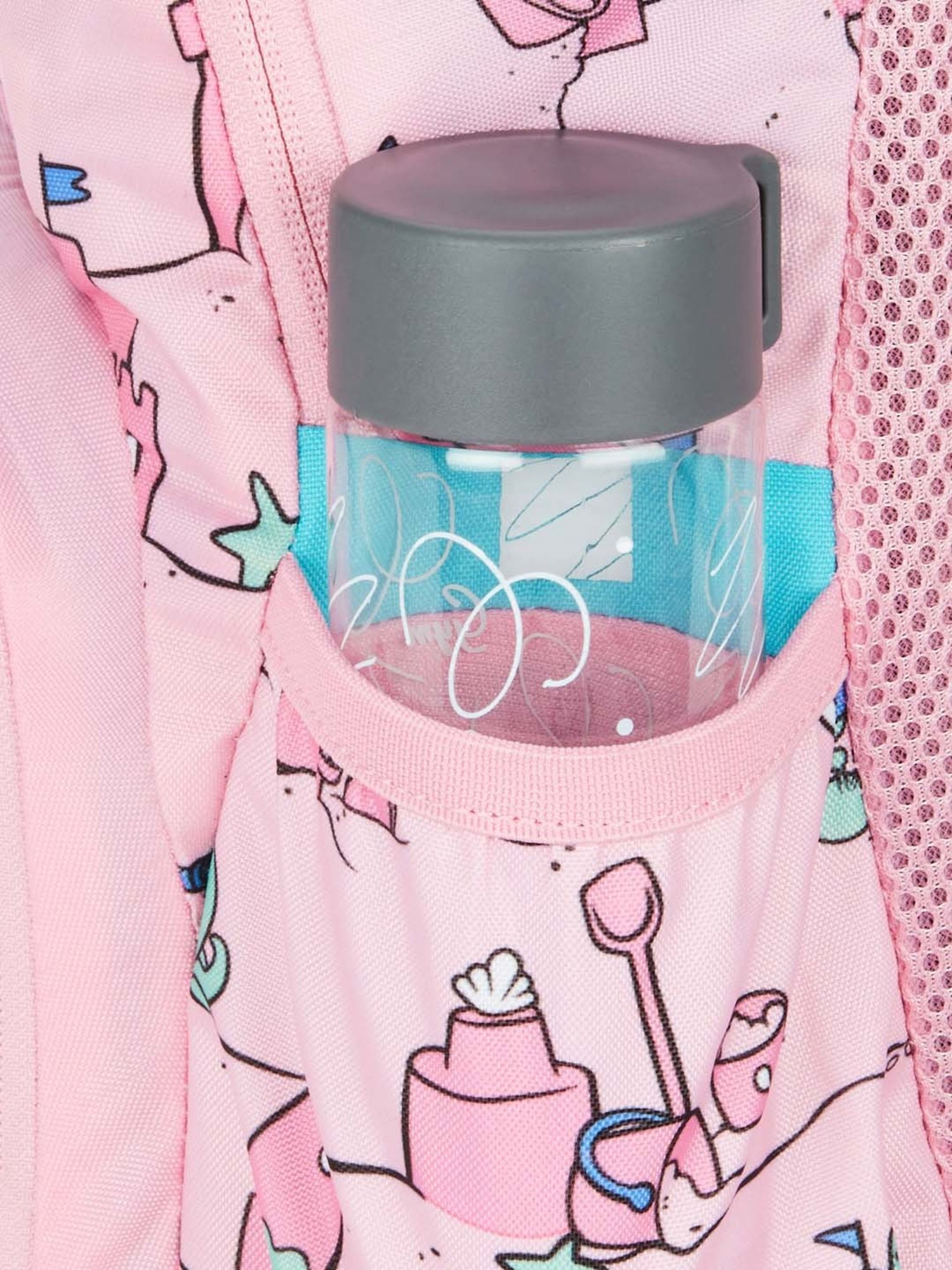 Wiki 11 Ltrs Pink Medium Backpack