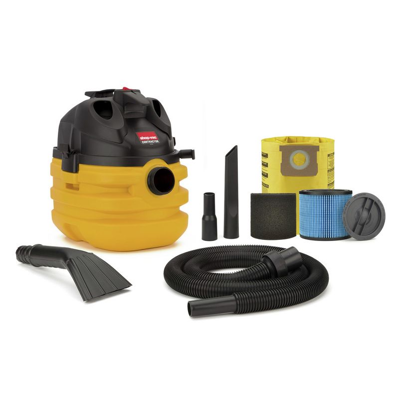 Shop-Vac 5870210 5 Gallon 6.0 Peak HP Contractor Portable Wet Dry Vacuum