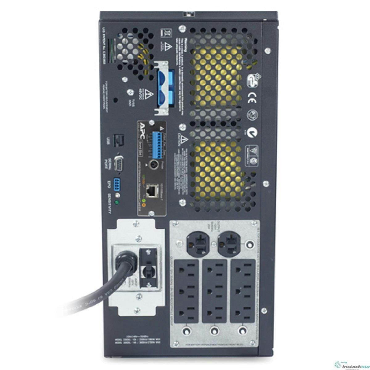 CP1000AVRLCD Intelligent LCD UPS System 1000VA600W 9 Outlets AVR MiniTower Black