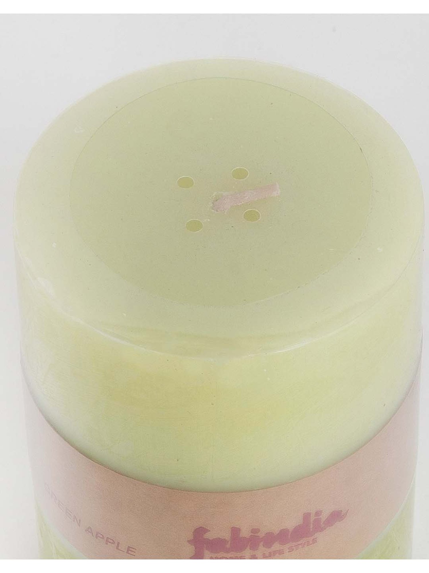 Fabindia Others Green Wax Scented Candle - Set of 1