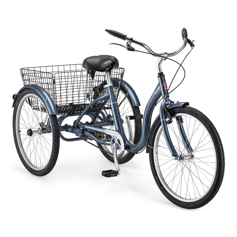 Schwinn Meridian 24" Cruiser Tricycle - Blue