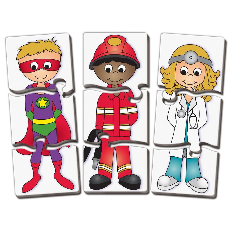 The Learning Journey: Match It! Who Am I? 20 self correcting puzzle sets