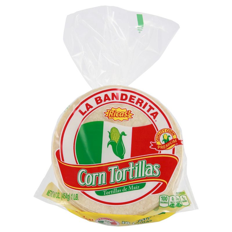 La Banderita Gluten Free Corn Tortillas - 16oz/8ct