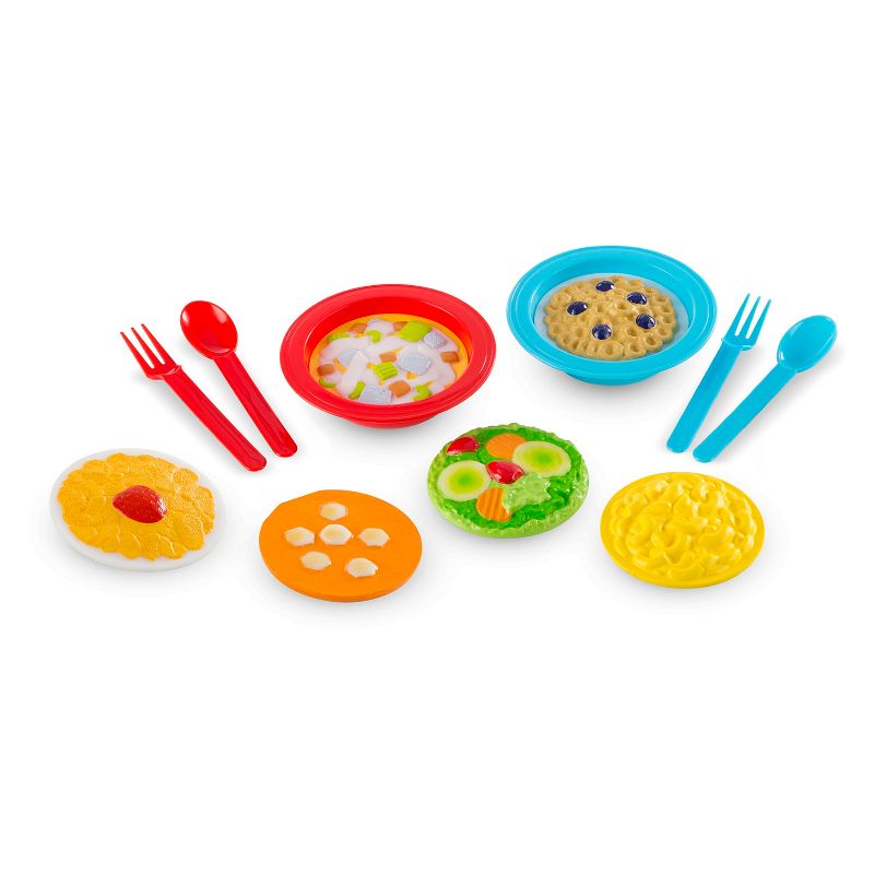 Melissa & Doug Create-A-Meal Fill Em Up Bowls (12pc) - Play Food and Kitchen Accessories