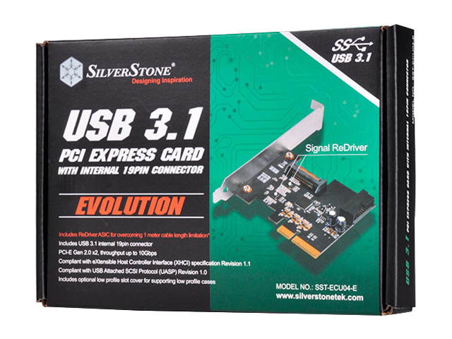 Silverstone Add-On Card Model SST-ECU04-E