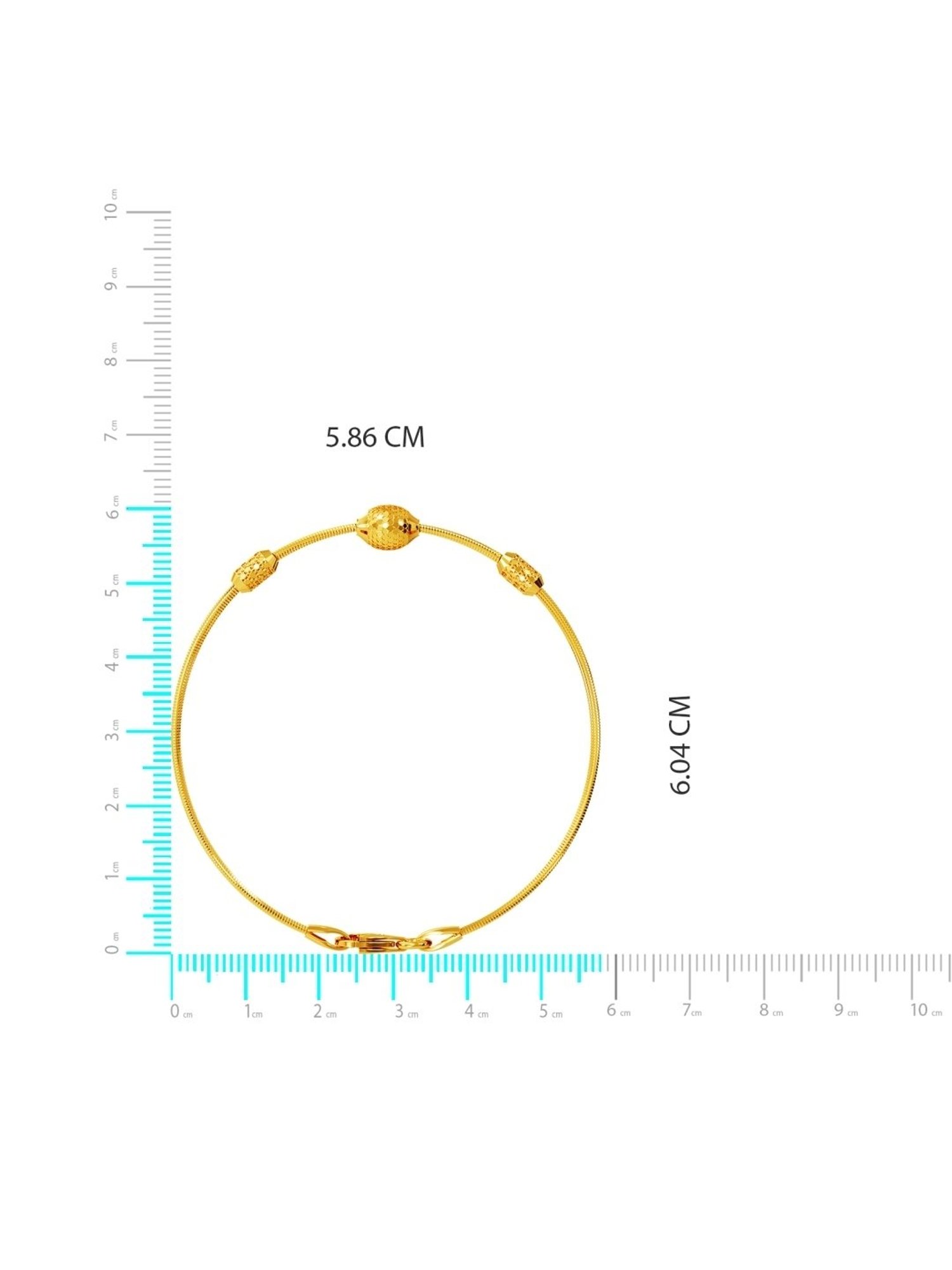 Mia by Tanishq Berry Bellini Baubles 14k Ruby Bangle