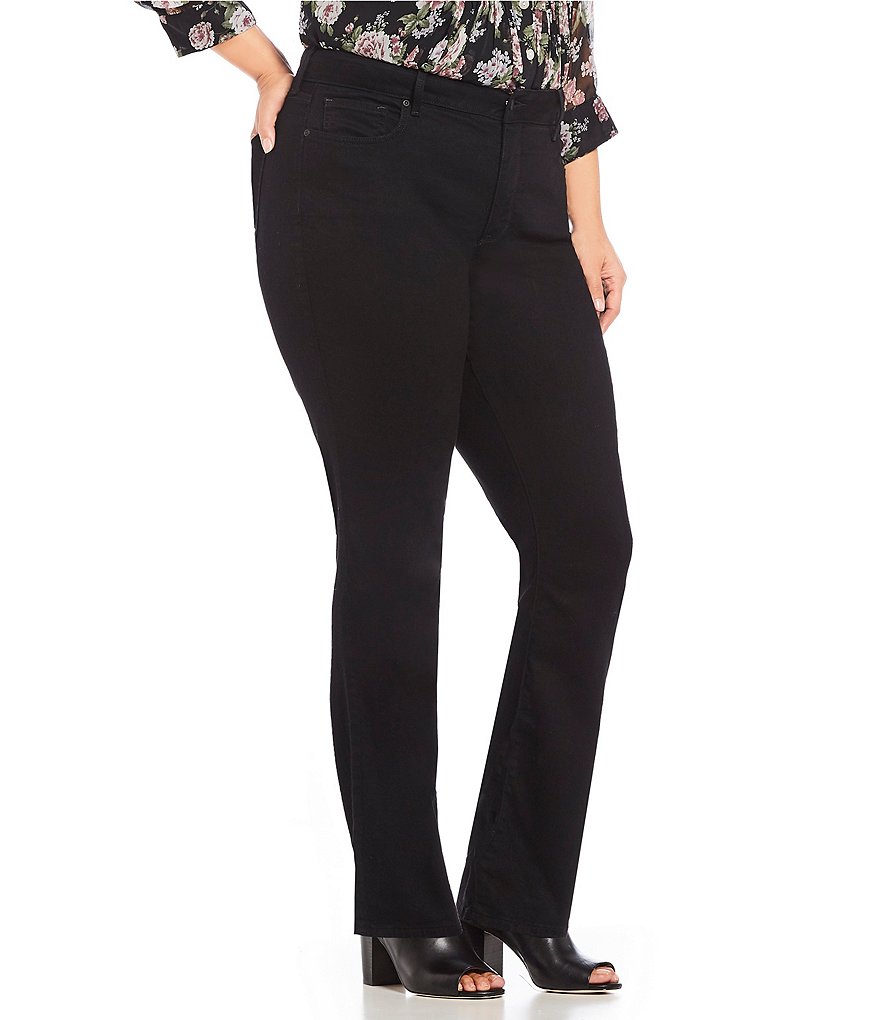 Democracy Plus Size Ab-Solution Capri Skimmer Jean