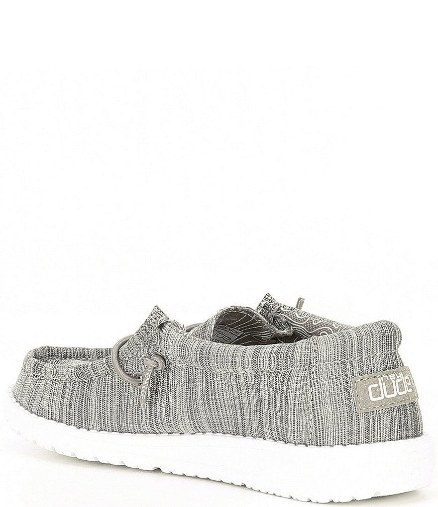 Hey Dude Boys' Wally Linen Washable Slip-Ons (Youth)