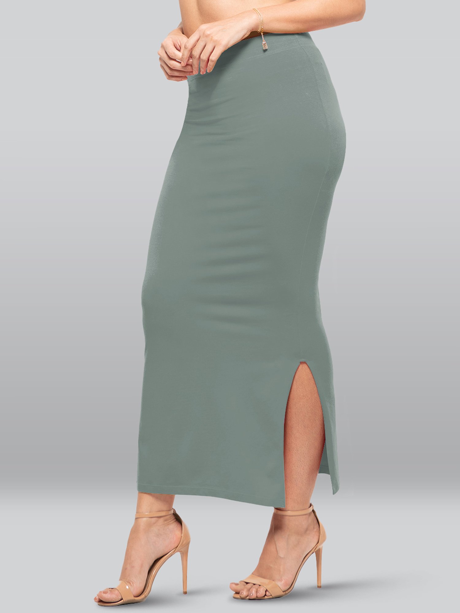 Da Intimo Black Full Coverage Thigh Shaper