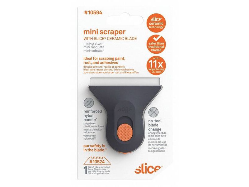 SLICE 10594 Scraper,Single Edge Razor,3/4" W