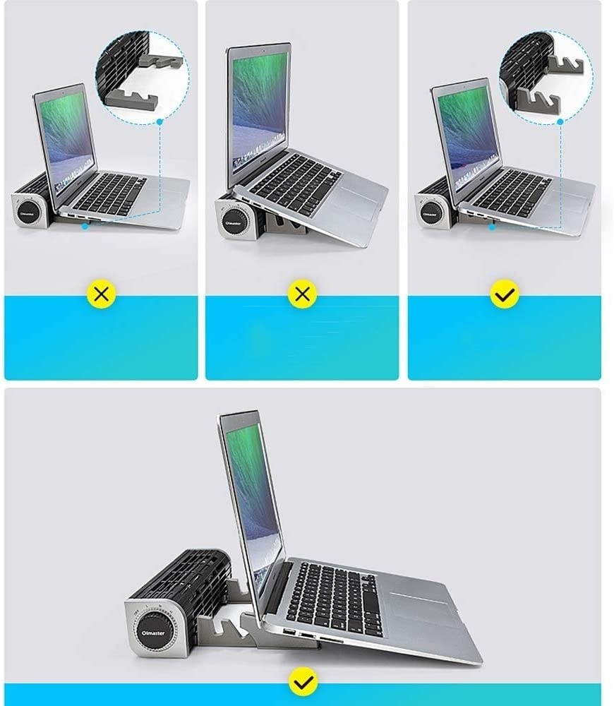 Computer Cooler USB Cooling Fan Laptop Notebook Cinema Cooler USB External Heat Sink Computer Bracket High Speed Mute Cool Pad (Color : NO.3)