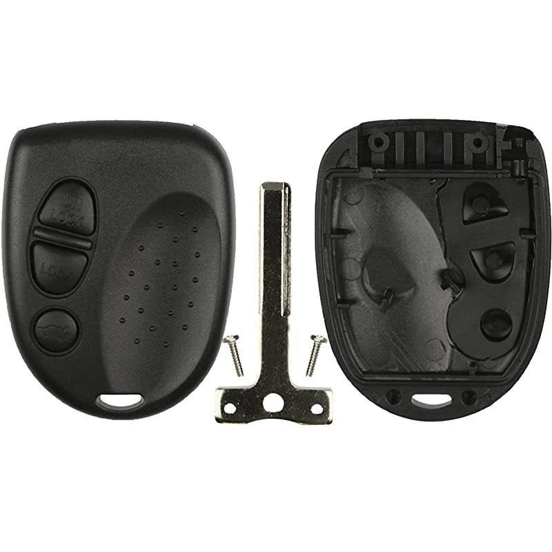 Keyless Entry Remote Car Key Fob Uncut Key blade Shell Case Cover For Pontiac GTO