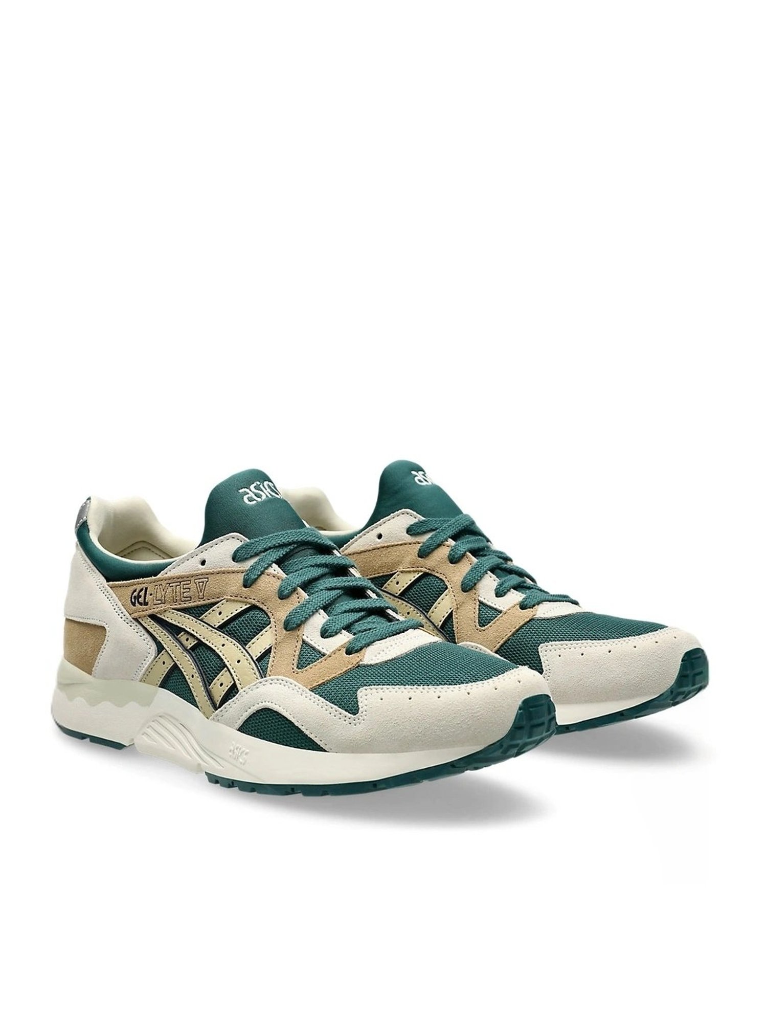 Asics Men's GEL-LYTE V Green Casual Sneakers