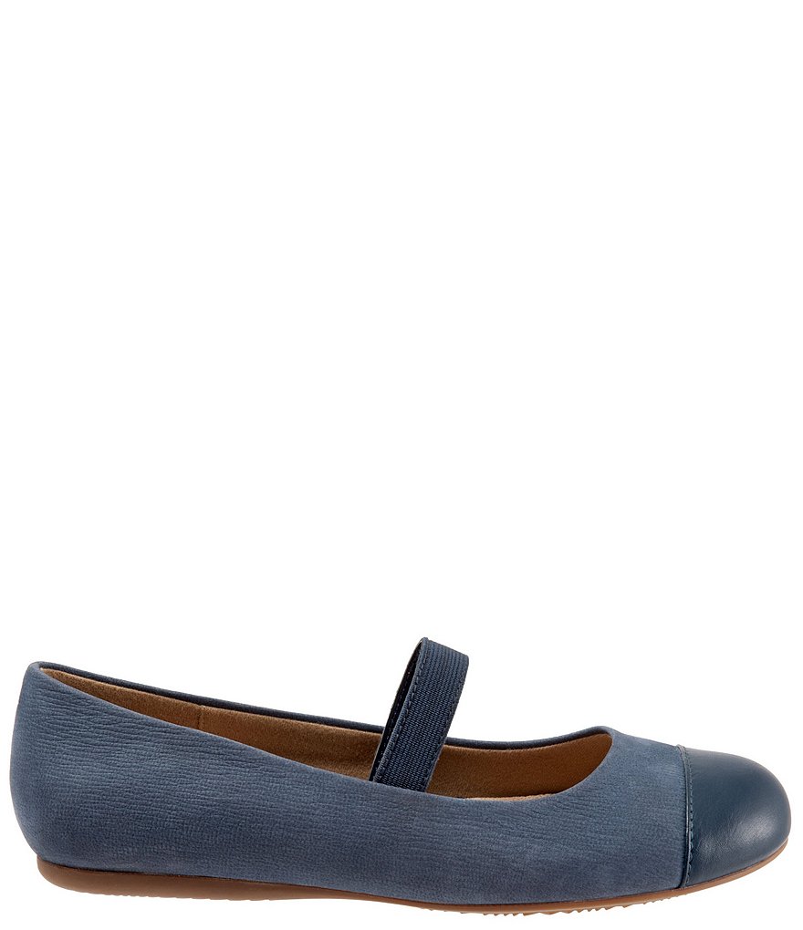 SoftWalk Napa MJ Cap Toe Mary Jane Slip-Ons