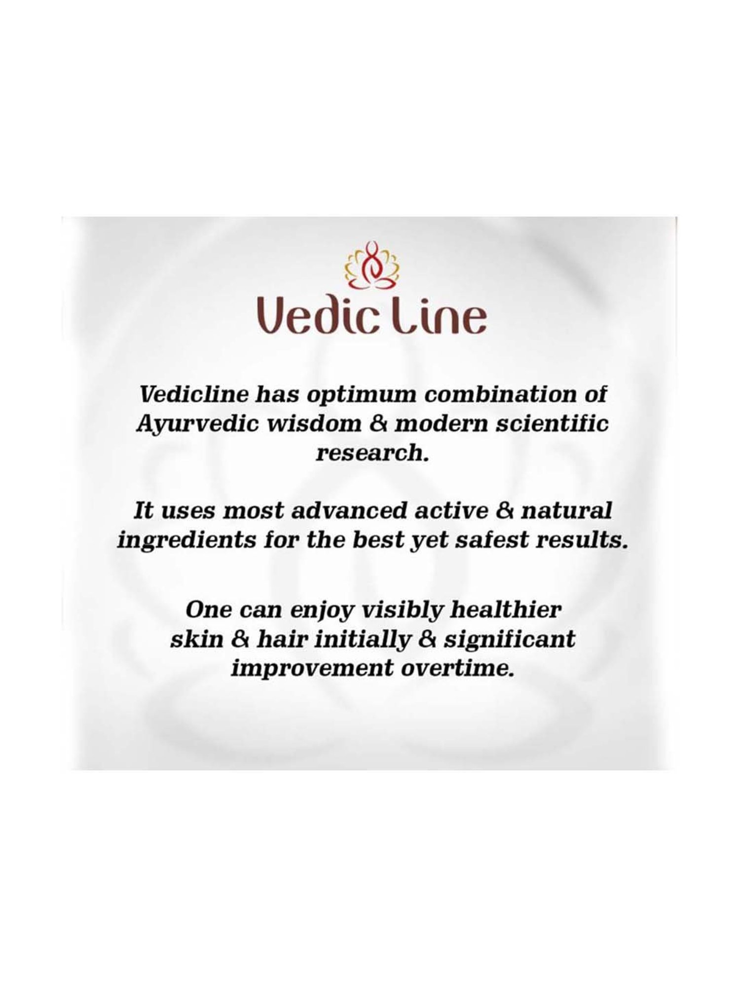 VEDIC LINE Natural Fairness Cream - 100 ml