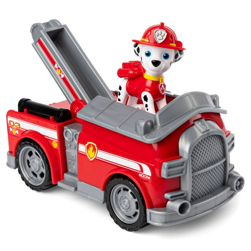 PAW Patrol Fire Engine Vehicle with Marshall