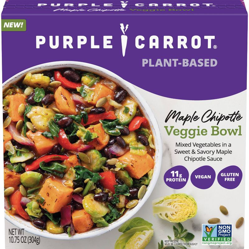 Purple Carrot Frozen Maple Chipotle Veggie Bowl - 10.75oz