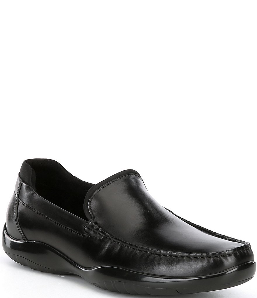 Kenneth Cole New York Men's Motion Flx Pebbled Leather Driver Loafers