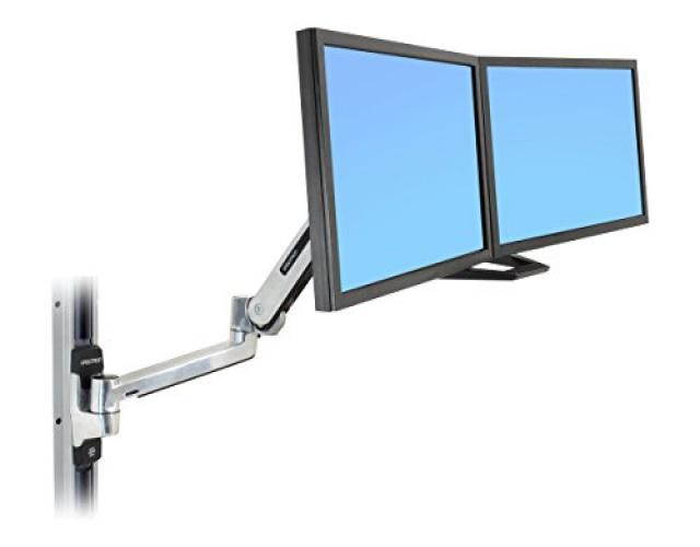 Ergotron Dual Monitor & Handle Kit - Mounting Kit