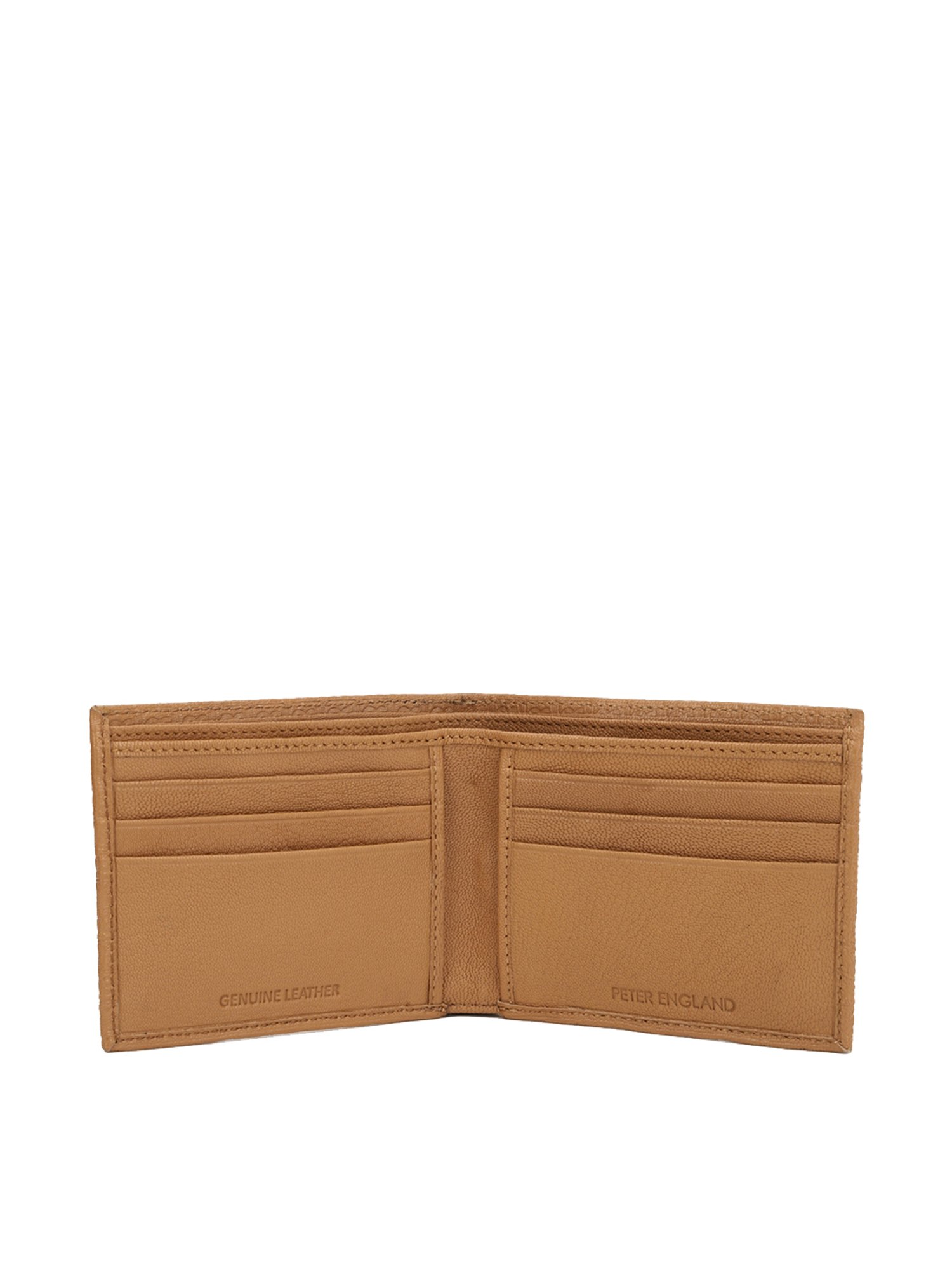 Peter England Tan Casual Bi-Fold Wallet for Men