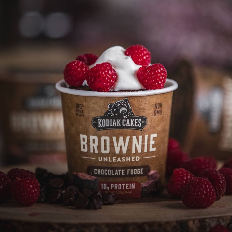Kodiak Cakes Chocolate Fudge Brownie Cup