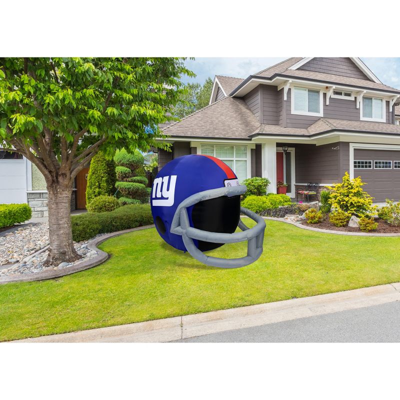 Fabrique NFL NEW YORK GIANTS Team Inflatable Helmet   4 ft., 4 ft Tall, Blue