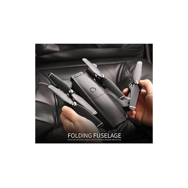 Camera 4K Foldable RC Quadcopters 1080P SX20 2.4GHz Remote/Phone/Tablet Controlled RTF Multirotors with 120&deg; Wide-Angle Full HD Camera Video Headless RTH 360&deg; Flip Father's Day Gifts