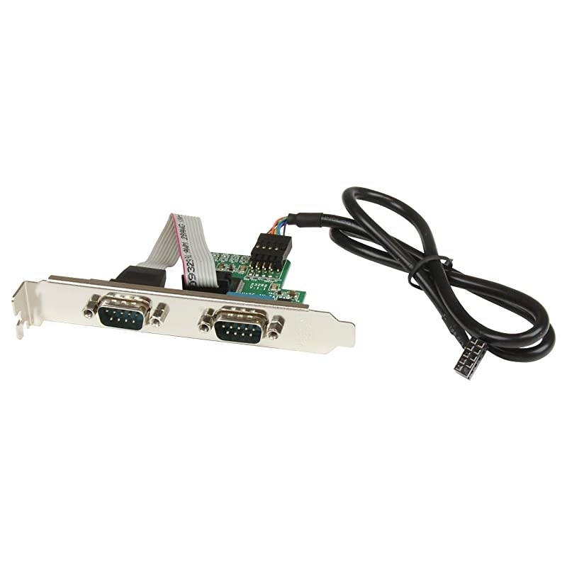 com Motherboard Serial Port Internal 2 Port Bus Powered FTDI USB to Serial Adapter USB to RS232 Adapter ICUSB232INT2