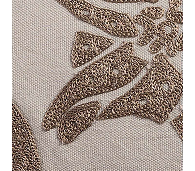 11"x21" Light Tan Shell Throw Pillow - Rizzy Home